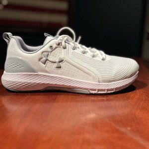 Men's Under Armour Charged Commit Tr 3 White Shoes (New In Box)